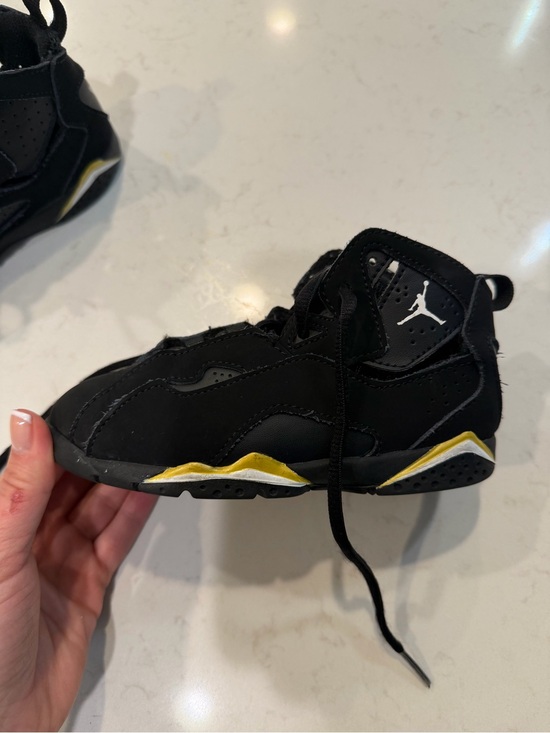 Jordan Other - Jordan Kids' Black and Yellow High-Top Sneakers